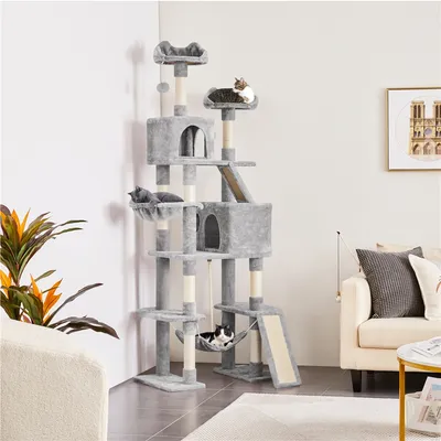 Yaheetech Arbre à Chat Élégant et Mignon