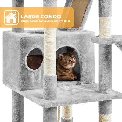 Yaheetech Arbre à Chat Élégant et Mignon