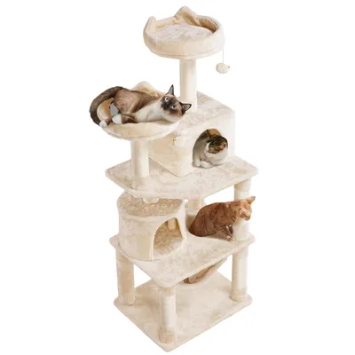 Yaheetech Arbre à chat Aspect Mignon