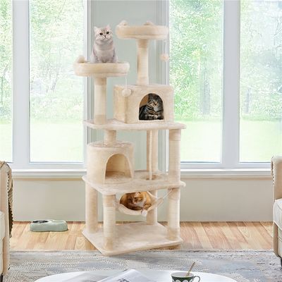 Kratzbaum 158cm hoch Katzenbaum Stabil Kletterbaum Katzenkratzbaum