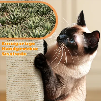 Kratzbaum 158cm hoch Katzenbaum Stabil Kletterbaum Katzenkratzbaum