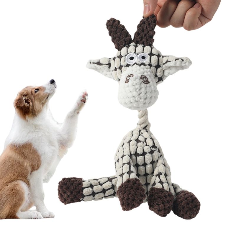 CoolPetGear Jouet à Mâcher en Peluche d'Âne pour Chien