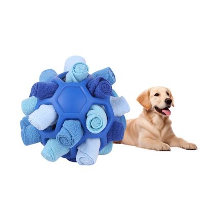 CoolPetGear Balle Puzzle À Alimentation Lente Pour Chien bleu