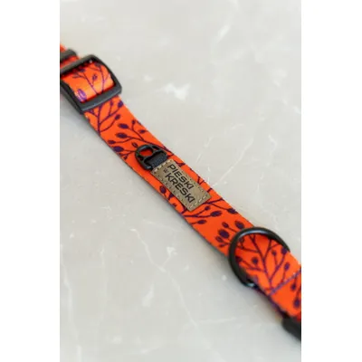 PieskiwKreski Collier pour chien  Fluo Flower