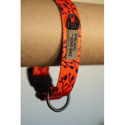 PieskiwKreski Collier pour chien  Fluo Flower