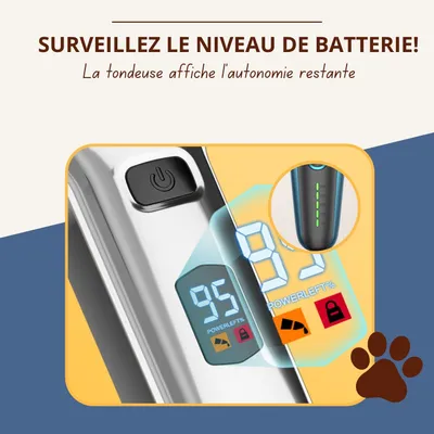 Tondeuse pour pattes et pelage Oneisall RFC-676+P20