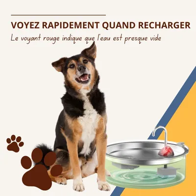 Oneisall Fontaine à eau PWF-002 - Distributeur d'eau 7 litres