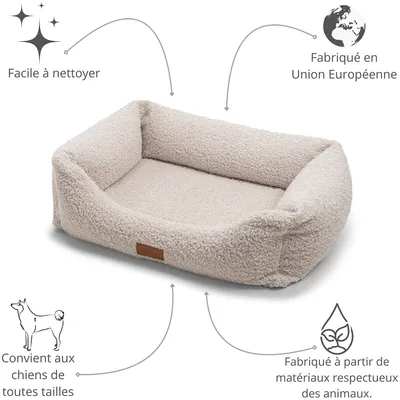 Woodek Design Canapé pour chien Milo