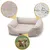 Woodek Design Canapé pour chien Milo