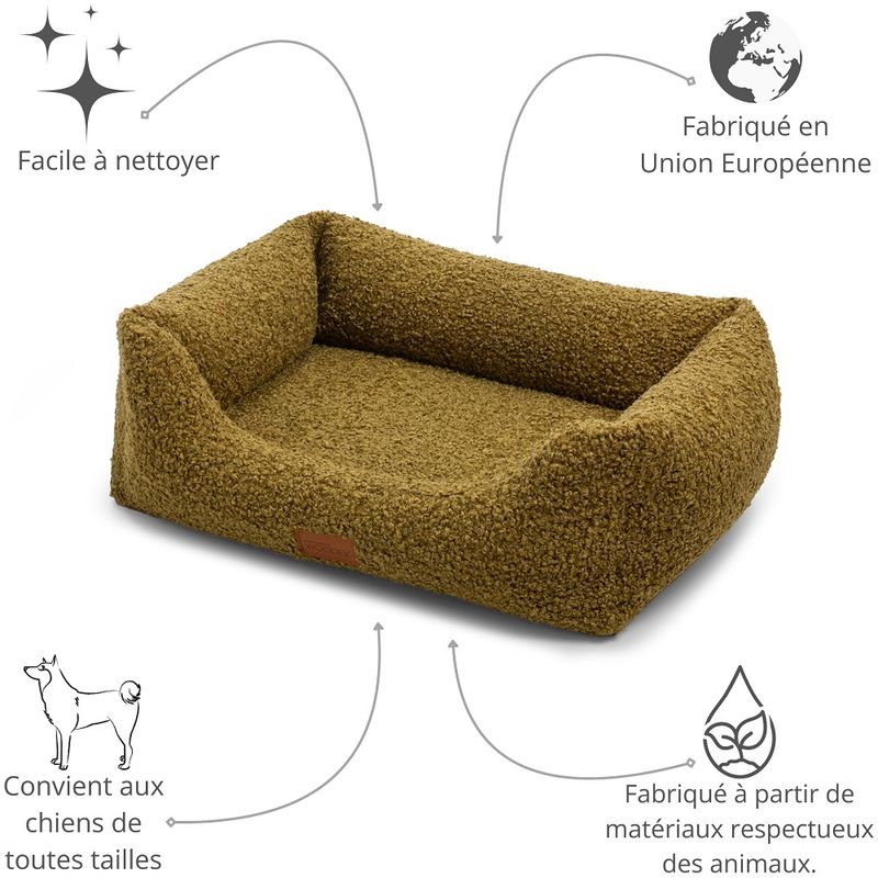 Woodek Design Canapé pour chien Milo
