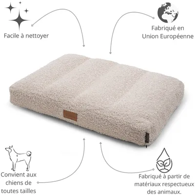 Woodek Design Matelas pour chien Teddy Woodek Design Matelas pour chien Teddy