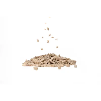 Easypets Litière Pellets Bois 40L – Naturelle, Sans Odeur, Zéro Poussière