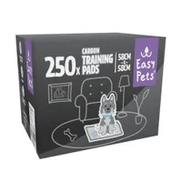 Easypets Tapis D'entraînement Puppy Carbon 250 pièces