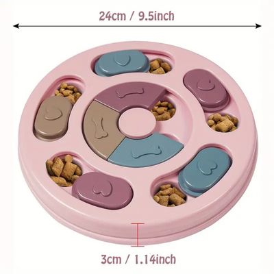IntiMeg  Plateau et jouet anti-glouton pour chien