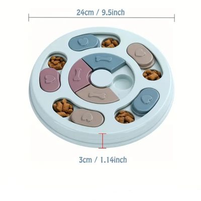 IntiMeg  Plateau et jouet anti-glouton pour chien