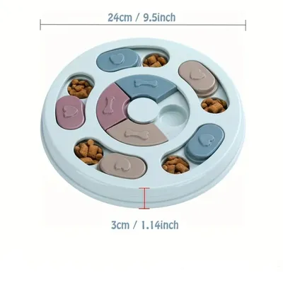 IntiMeg  Plateau et jouet anti-glouton pour chien