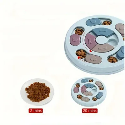 IntiMeg  Plateau et jouet anti-glouton pour chien