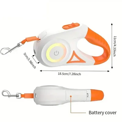 IntiMeg  Laisse rétractable pour chien