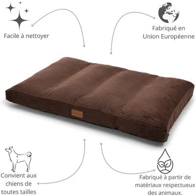 Woodek Design Matelas pour chien Teddy Woodek Design Matelas pour chien Teddy