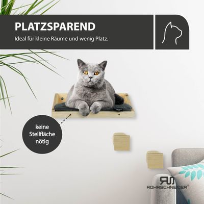 Rohrschneider Katzenkletterwand Massiv