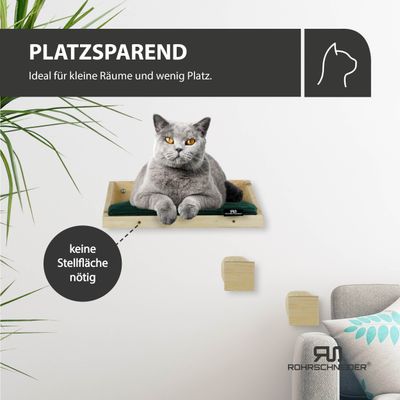 Rohrschneider Katzenkletterwand Massiv