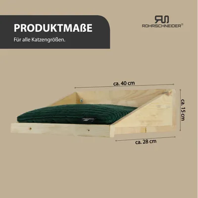 Rohrschneider Katzenkletterwand Massiv Rohrschneider Katzenkletterwand Massiv