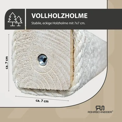 Rohrschneider Katzenkletterwand Massiv Rohrschneider Katzenkletterwand Massiv