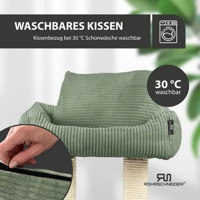 Rohrschneider Kratzbaum mit gemütlichem Sofa
