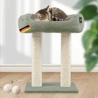 Rohrschneider Arbre à chat avec canapé douillet / 2 poteaux robustes
