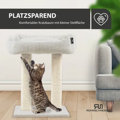 Rohrschneider Kratzbaum mit gemütlichem Sofa
