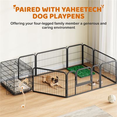 Yaheetech Cage pour Chien Intérieur et Extérieur