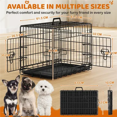 Yaheetech Cage pour Chien Intérieur et Extérieur