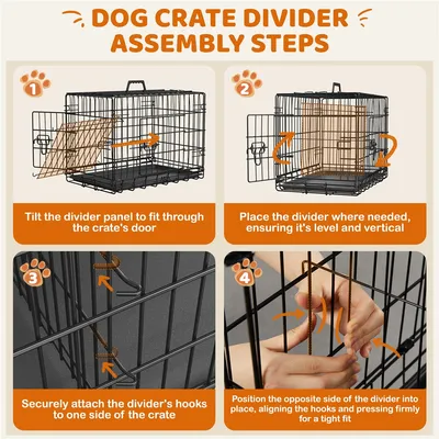 Yaheetech Cage pour Chien Intérieur et Extérieur