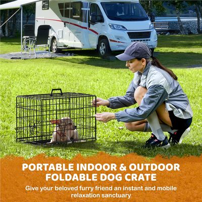 Yaheetech Cage pour Chien Intérieur et Extérieur