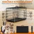 Yaheetech Cage pour Chien Robuste
