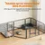Yaheetech Cage pour Chien Robuste