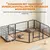 Hundekäfig Metall Hundebox Transportkäfig Auto Transportbox faltbar Hundekäfig Metall Hundebox Transportkäfig Auto Transportbox faltbar