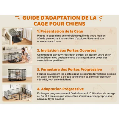 Yaheetech Cage pour Chien Robuste