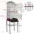 Yaheetech Cage à Oiseaux Décorative