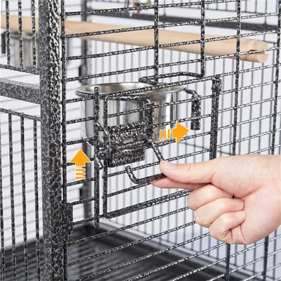 Yaheetech Grande Cage à Oiseaux Yaheetech Grande Cage à Oiseaux