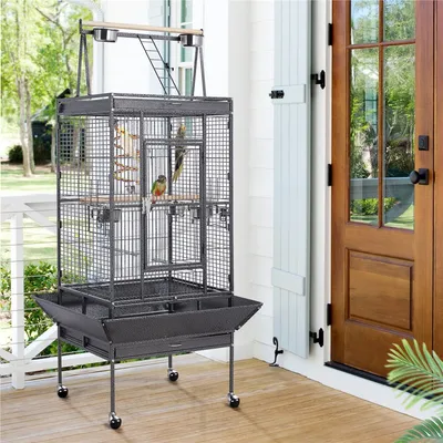 Yaheetech Grande Cage à Oiseaux Yaheetech Grande Cage à Oiseaux