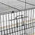 Yaheetech Cage à Oiseaux avec Support Noir