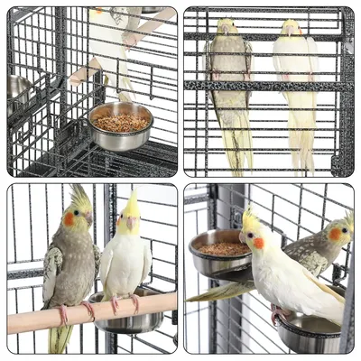 Vogelvoliere Vogelkäfig Papageienkäfig Zimmervoliere Vogelhaus Vogelbauer