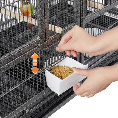 Yaheetech Cage à Oiseaux Double