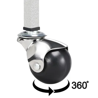 Yaheetech Cage à Oiseaux Sûre et Agréable Blanc