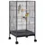 Yaheetech Cage à Oiseaux avec Roulettes Noir Yaheetech Cage à Oiseaux avec Roulettes Noir