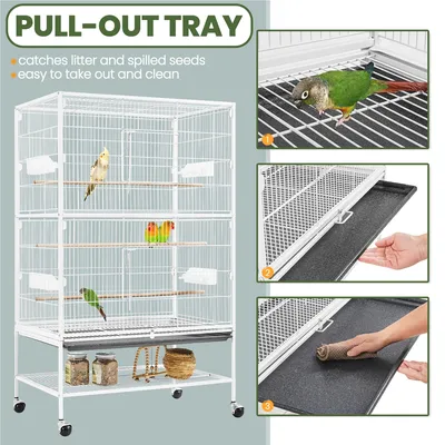 Yaheetech Cage à Oiseaux sur Pied Yaheetech Cage à Oiseaux sur Pied