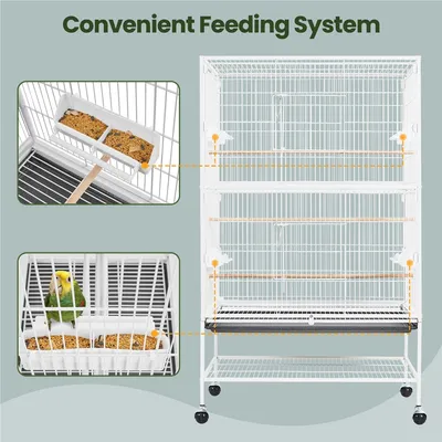 Yaheetech Cage à Oiseaux sur Pied Yaheetech Cage à Oiseaux sur Pied