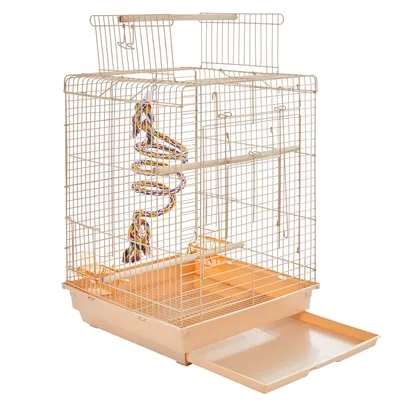 Yaheetech Cage à Oiseaux Décorative en Métal