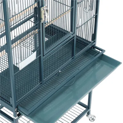 Yaheetech Grande Cage à Oiseaux Roulante